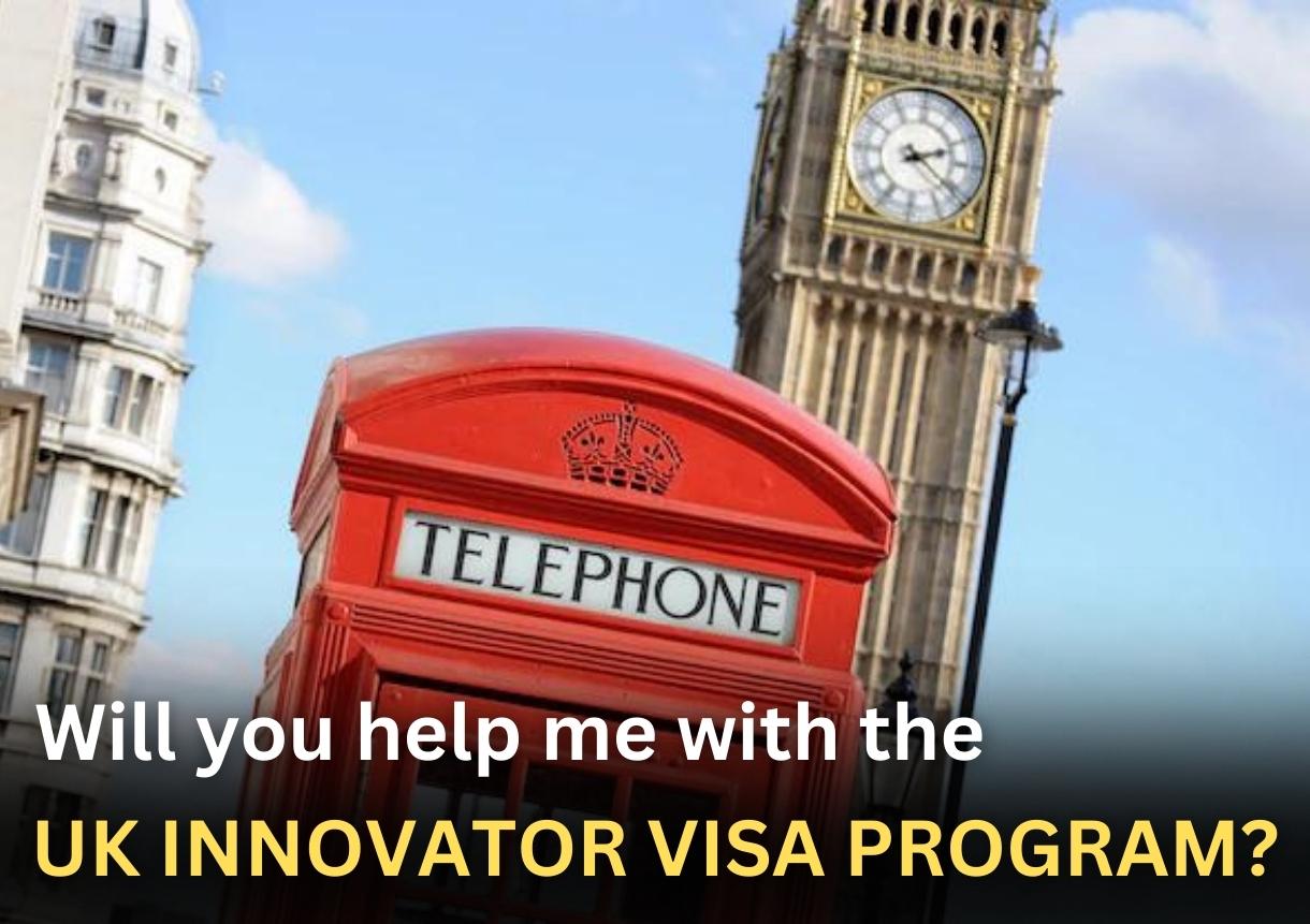 UK INNOVATOR VISA PROGRAM